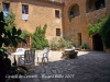 Castell de Creixell - Pati interior.