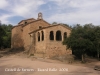 Vistes des del castell de Farners - Santuari de la Mare de Déu de Farners.