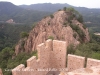 Castell de Farners - Vista del Turó del Vent, a tocar del castell.