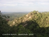 Vistes des del castell de Farners