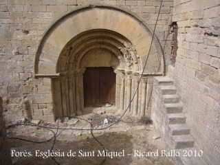 Forès: Església parroquial de Sant Miquel -