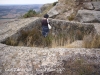 Castell de Grialó. Cisterna tallada a la roca.