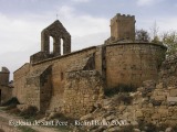 Castell de les Sitges - Església de Sant Pere.