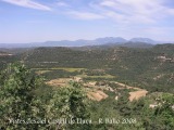 Vistes des del castell de Lluçà