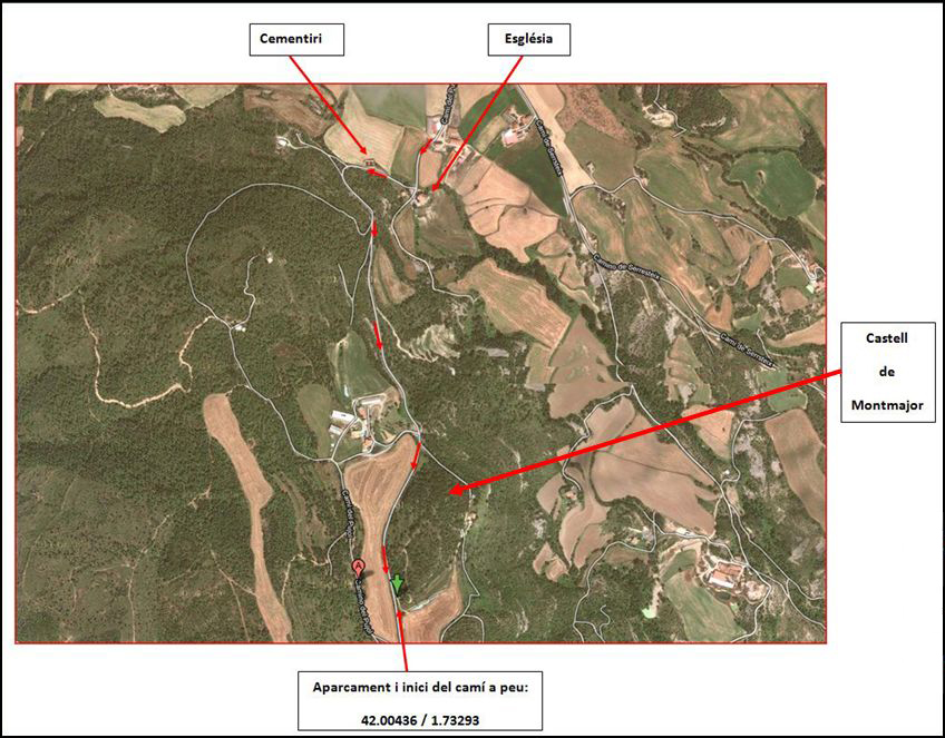 montmajor-castell-de-montmajor-detall-itinerari-sobre-mapa-gogle