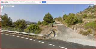 Castell de Montoliu - Captura de pantalla de Google Maps