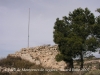 Restes del castell de Montornès de Segarra.