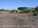 Camí de pujada al Castell de Montpalau.