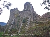 Castell de Palagret - Contraforts de l\'edificació.