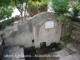 Camí al castell de Prenafeta. Font de'n Guàrdies.