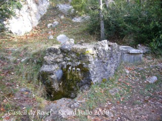 la font de l’Arç, amb tres boques d’aigua