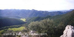 Vistes des del castell de Roset