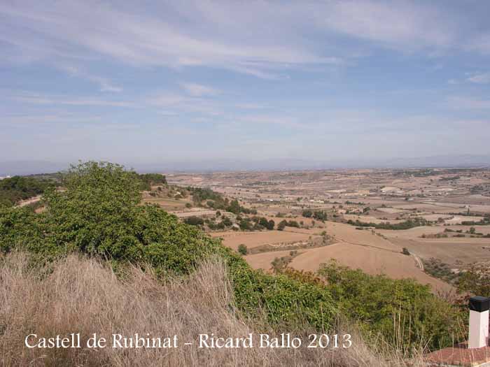 Vistes des del Castell de Rubinat – Ribera d’Ondara