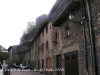 Rupit - Aquestes cases, edificades sota mateix del castell  es troben al carrer Coll de Castell