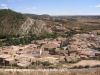 Vistes de Sanaüja des de les restes del castell de Sanaüja