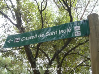 Camí al castell de Sant Iscle
