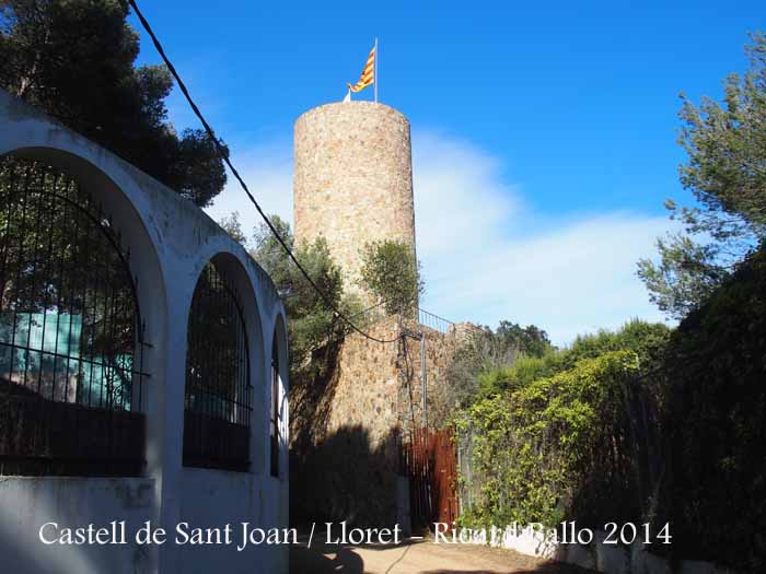 Castell de Sant JOan - Lloret de Mar.