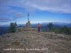 Castell de Solterra, al cim del puig de Sant Miquel de Solterra, el més alt de les Guilleries, a 1204 metres d'altitud.