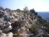 Castell de Vespella - Part superior del turó.  Restes (?)