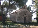 Castell de Vilagelans: Capella de Santa Fe.