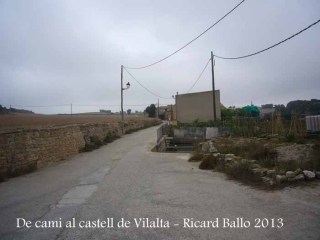 Castell de Vilalta – Sant Guim de Freixenet - Inici itinerari, des de la Tallada.
