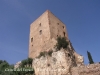 Castell del Papiol.Tot i que aquesta edificació no queda gaire afortunada en aquesta \"pose\",  cal acceptar que si es fotografia des d\'aquesta perspectiva, la veurem així.