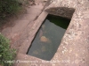 Castell d'Eramprunyà-Petit dipòsit excavat a la roca.