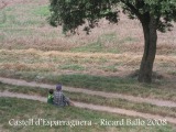 Castell d'Esparraguera - El masover i el seu net.