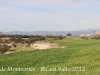 A l\'esquerra de la fotografia, el castell de l\'Aranyó. A la dreta, el castell de Montcortès