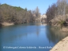El riu Llobregat al seu pas per la Colònia Soldevila.