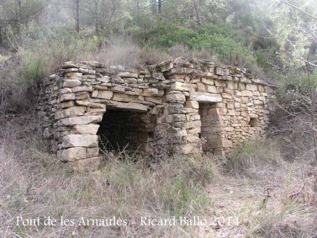 El Pont de les Arnaules – Manresa -Cabana de camp.