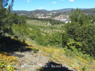Vistes des de l'Ermita de Sant Bartomeu – Riudecols