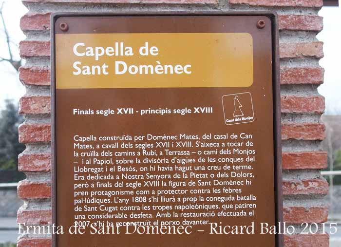 Ermita de Sant Domènec – Sant Cugat del Vallès