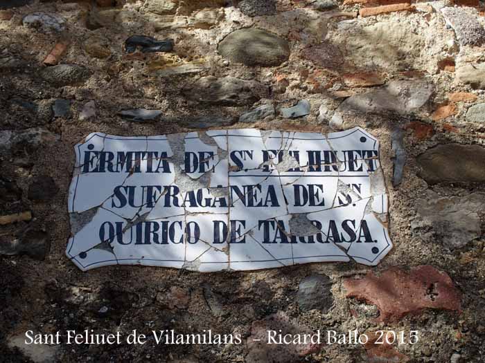 Ermita de Sant Feliuet de Vilamilans – Sant Quirze del Vallès