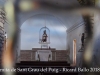Ermita de Sant Grau del Puig – Urús - Fotografia aconseguida de manera ben precària, adossant l’objectiu de la màquina de retratar a una minúscula reixeta que hi ha a la finestreta de la porta d’entrada.