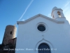 Ermita de Sant Joan Baptista – Blanes - Al darrere apareix la imatge del Castell de Blanes