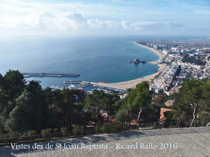 Vistes des de l'Ermita de Sant Joan Baptista – Blanes