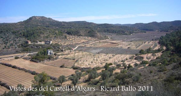 Vistes des del Castell d'Algars - Batea