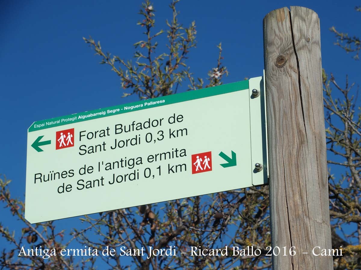 Camí a l'Ermita VELLA de Sant Jordi - Camarasa