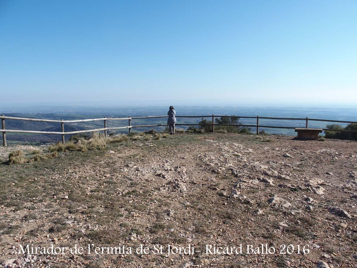 Mirador des de l'ermita NOVA de Sant Jordi - Camarasa