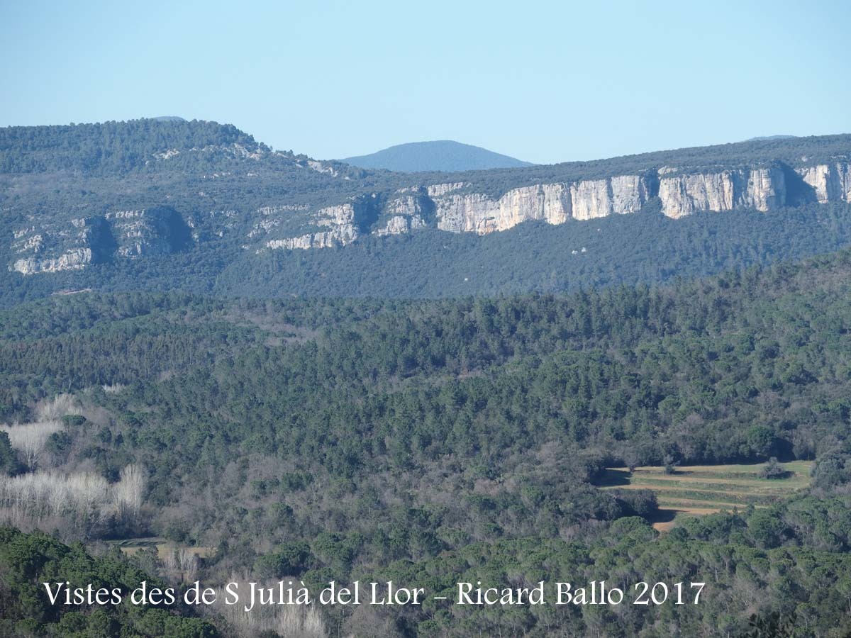 Vistes des de l\'Ermita de Sant Julià – Sant Julià del Llor i Bonmatí