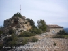 Ermita de Sant Miquel de Montclar / Pontils - Al costat les restes del castell de Montclar.