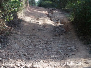 Camí d'accés a l'Ermita de Sant Patllari – Porqueres