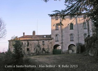 Ermita de Santa Bàrbara – Anglès - Mas Bellveí.