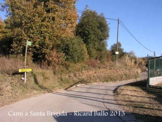 Ermita de Santa Brígida – Amer - Inici itinerari.