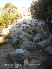 Ermita de Santa Brígida – Amer - Part final de l'itinerari.