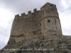 Església de la Santa Creu de Calafell – Calafell - Vista de l'absis, sobrealçat, i formant part de la muralla del castell.