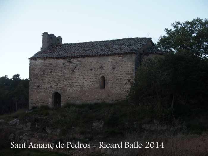 Església de Sant Amanç de Pedrós – Santa Maria de Merlès