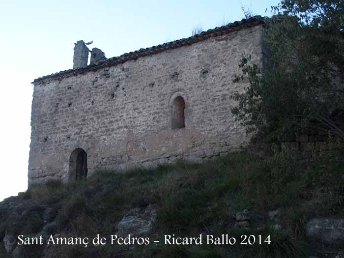 Església de Sant Amanç de Pedrós – Santa Maria de Merlès