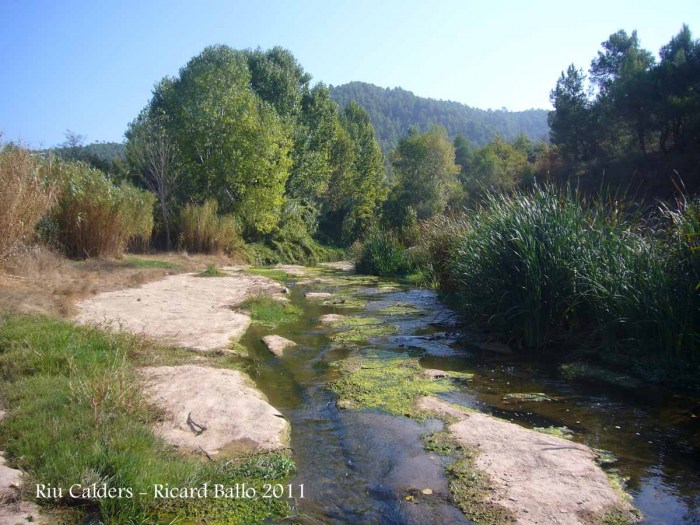 Calders - Riu Calders - Estiu 2011.